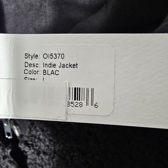 LBLC The Label Cozy Black Sherpa Oversized Jacket Women's Size Large NWT - Picture 6 of 8